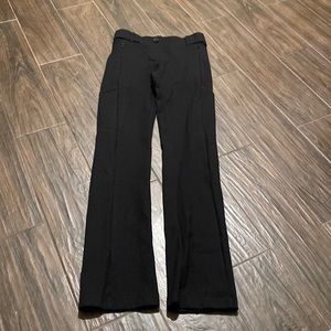 Betabrand black pull on pants